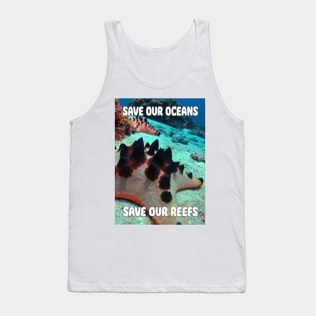 Save Our Oceans Tank Top by likbatonboot